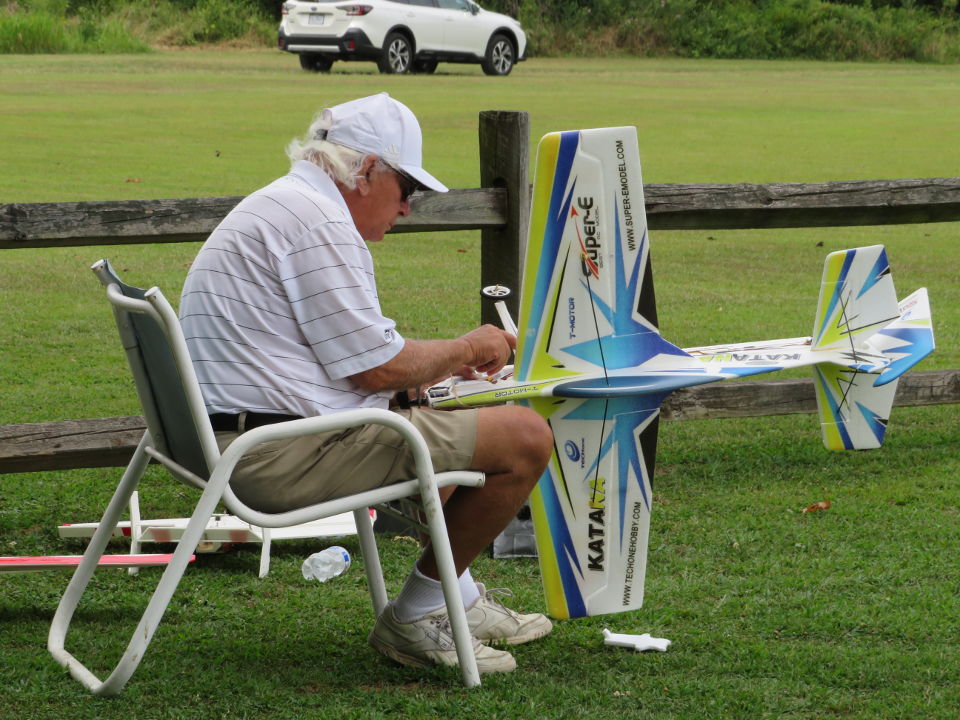 Ted fixes a plane