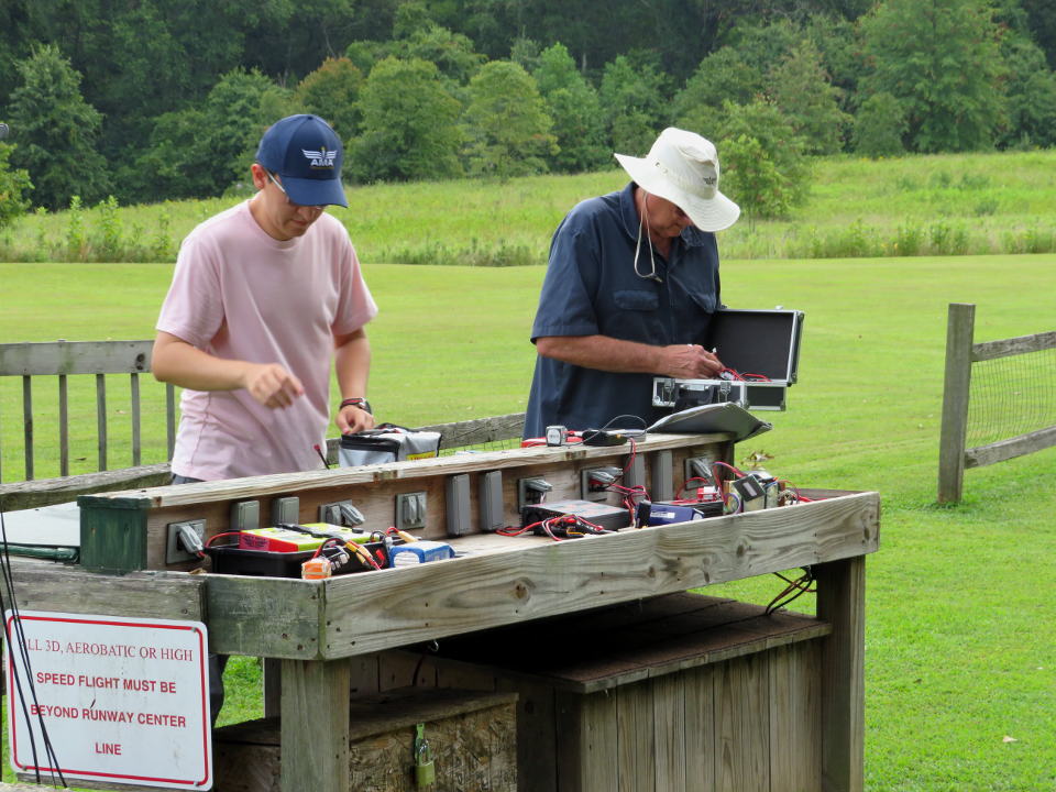 Shak and Dave M charge batteries