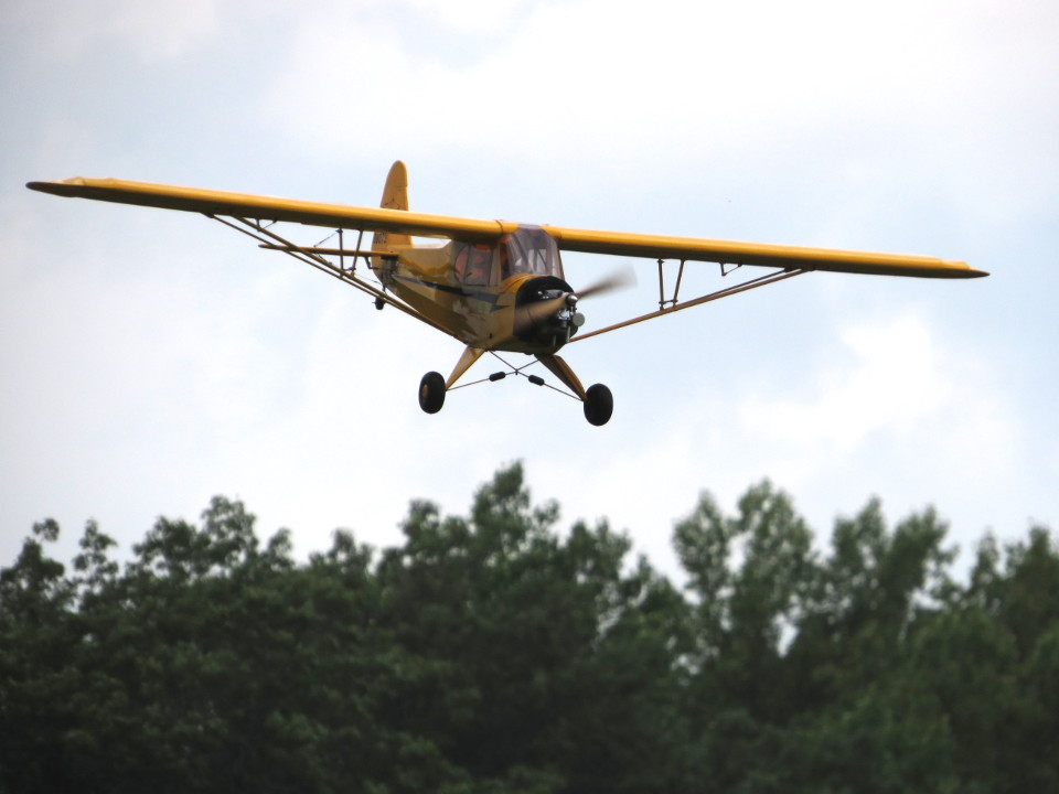 See threw plane