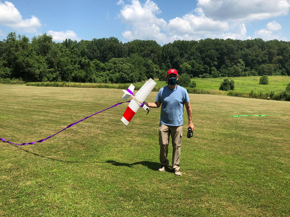 Brian retrieves his plane