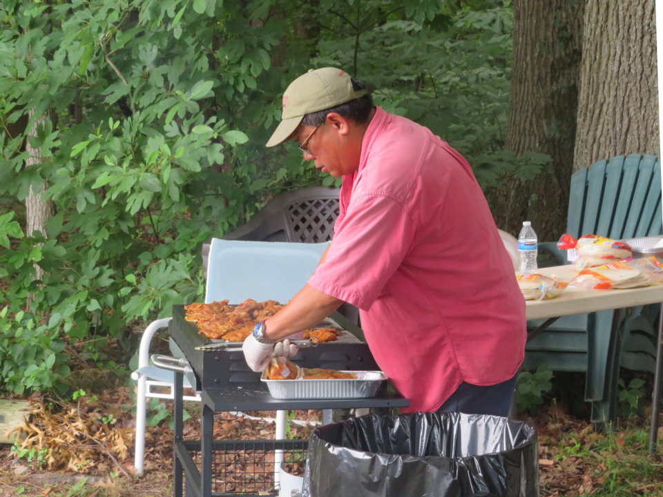 Patrick cooking