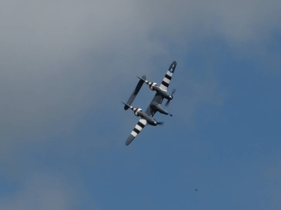 P-38 Flying