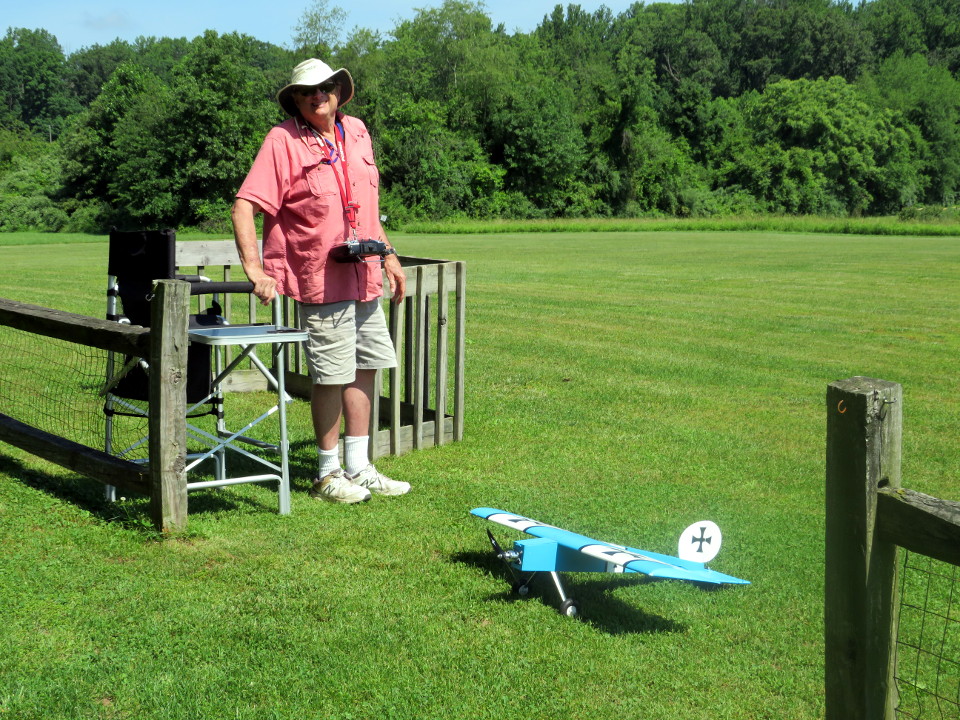 Ron gets his glider
